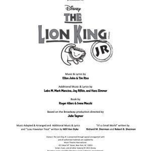 The Lion King JR - PHR 2022 Video